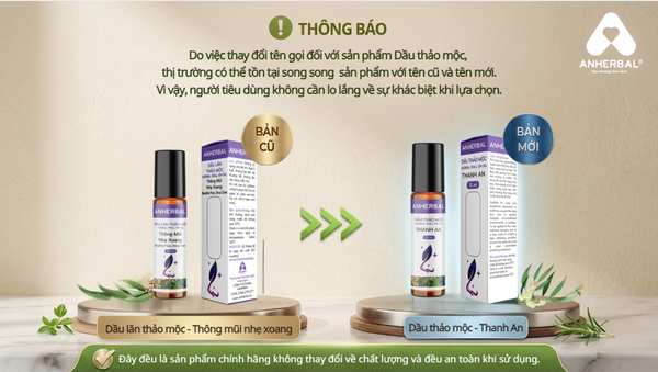 thong bao doi ten san pham dau lan thao moc