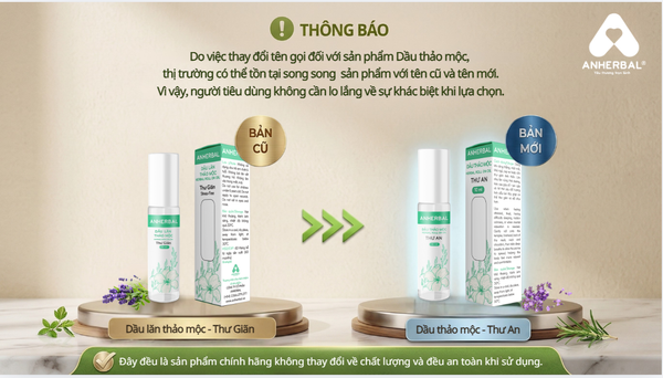 thong bao doi ten san pham dau lan thao moc