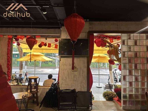 quán cafe nhỏ nên sơn gì