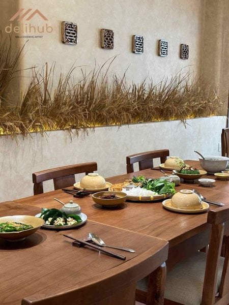 sơn hiệu ứng nhà hàng