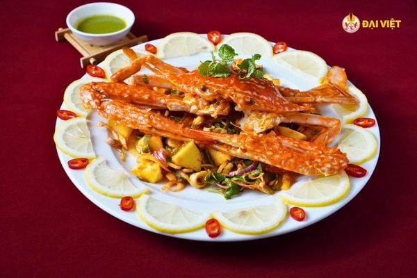 Hải sản tại Sài Gòn được chế biến theo nhiều phong cách khác nhau