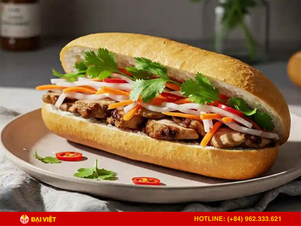 Bánh mì - món ăn đại diện cho ẩm thực đường phố Sài Gòn