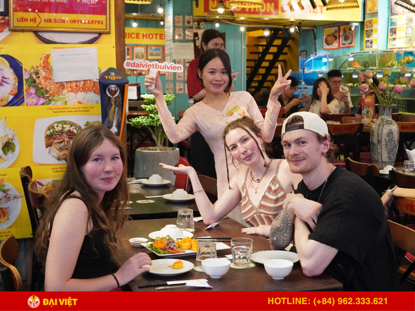 Dai Viet Restaurant - a famous seafood dining spot in Ben Thanh Ward.