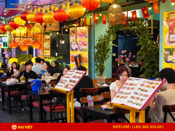 Kiến trúc nhà hàng thiết kế đậm chất Việt