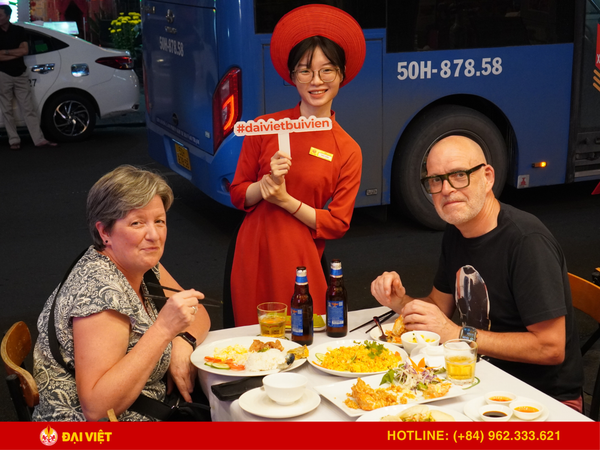 Gao Dai Viet - a great place to enjoy delicious food right on the vibrant De Tham street.