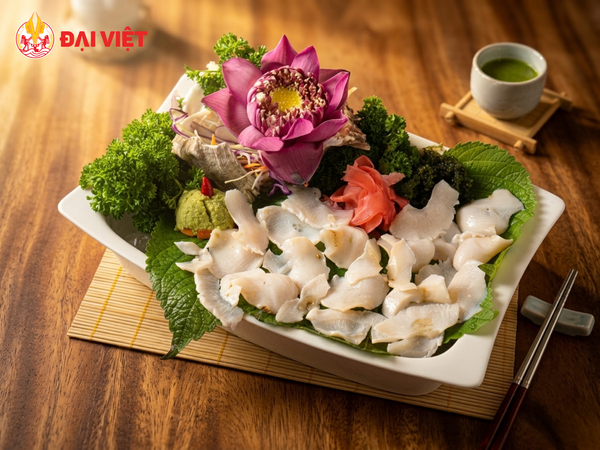 Fresh seafood, a variety of cooking methods