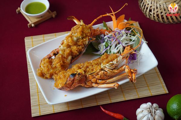 Các món tôm tại nhà hàng Đại Việt vô cùng thơm ngon, chất lượng
