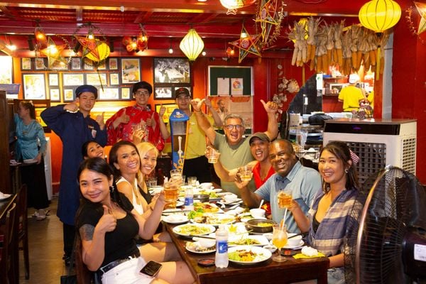 Dai Viet restaurant space is airy - imbued with Vietnamese culture