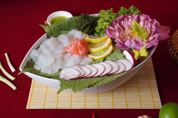 The seafood at the restaurant is incredibly fresh