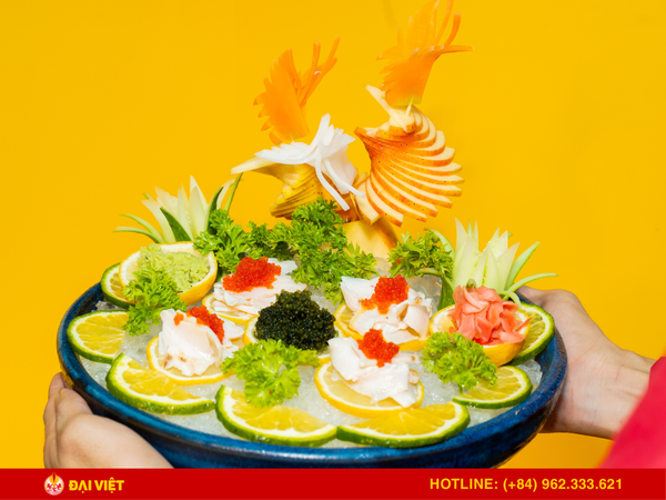 Atlantic Triton's Trumpet Sashimi