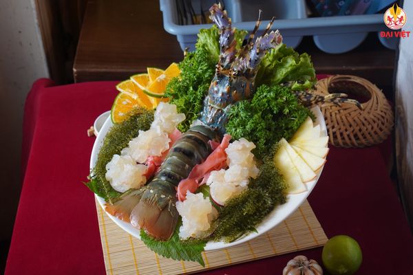 Hải sản được chế biến theo nhiều phong cách khác nhau, vừa ngon vừa bổ dưỡng