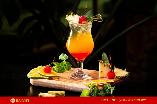 Cocktails tại Lúa Đại Việt - vừa ngon vừa được decor có gu