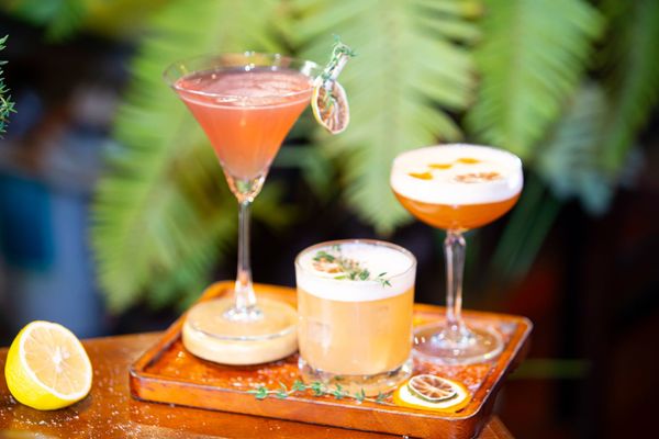 The restaurant offers a wide selection of wines, beers, and cocktails for guests to choose from.