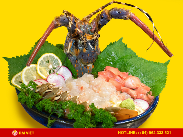 Spiny Lobster Sashimi