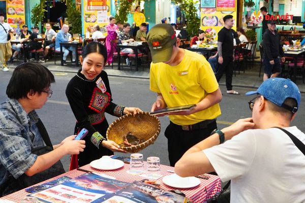 Dai Viet Restaurant is not just a place to eat, but also offers an authentic Vietnamese cultural experience right in the center of Bui Vien