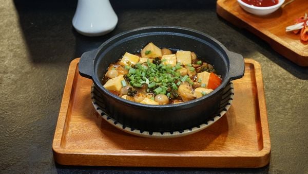 The menu caters to a wide range of customers, with both vegetarian and non-vegetarian options.