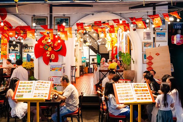 Nhà hàng Gạo Đại Việt - không gian rộng rãi, thoáng mát