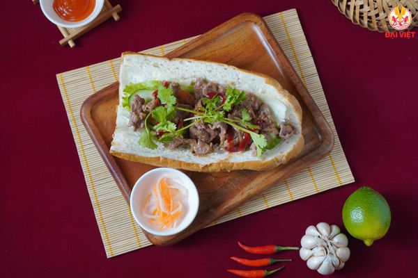 Bánh mì Việt Nam tại Nhà hàng Công Chúa Bánh Mì