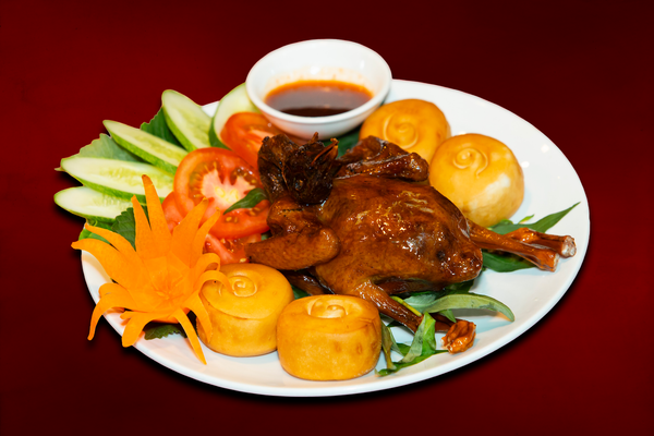 Gà mái dầu nướng muối ớt