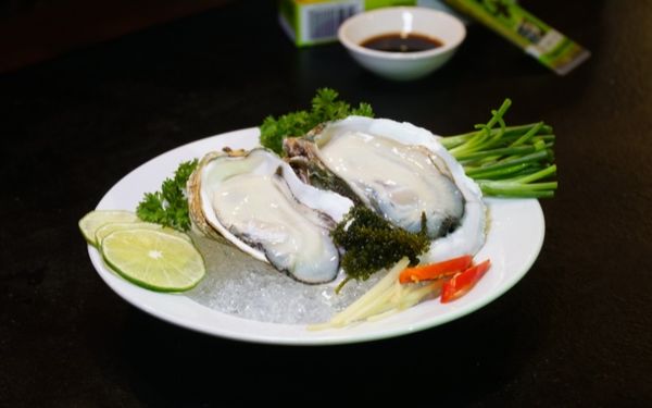 Hàu wasabi tại nhà hàng Đại Việt