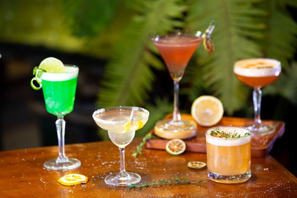 Thiên đường bia ngon - cocktails trang trí bắt mắt