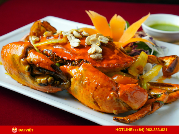 The seafood at the restaurant is fresh and diverse.