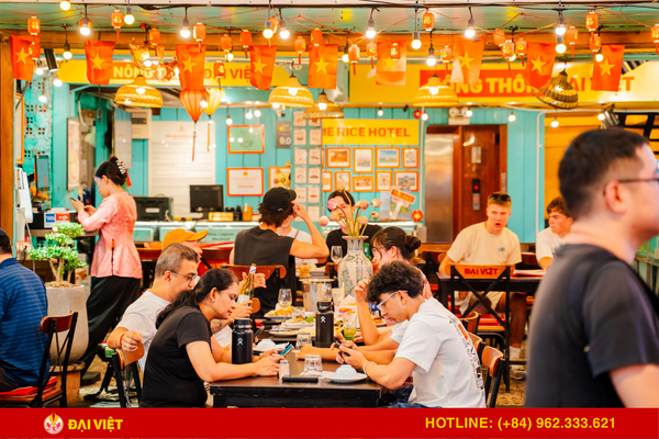 Dai Viet Seafood Restaurant - a popular destination loved by many tourists visiting District 1, Saigon