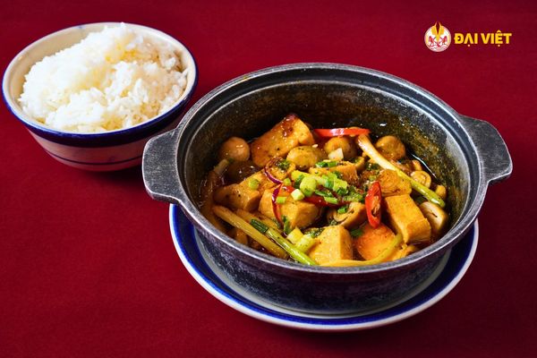 Món chay tại nhà hàng Đại Việt