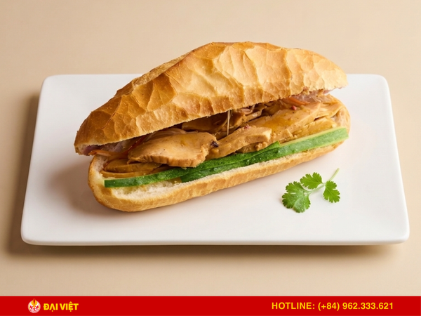Bánh mì thịt gà