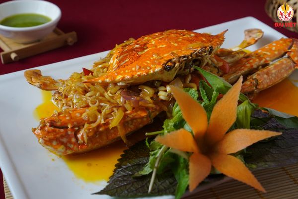 The restaurant offers a wide variety of delicious dishes - guests can choose freely