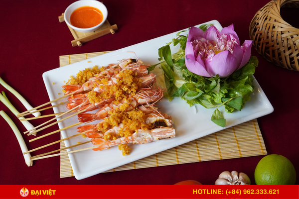 The restaurant menu features over 300 dishes with enticing flavors