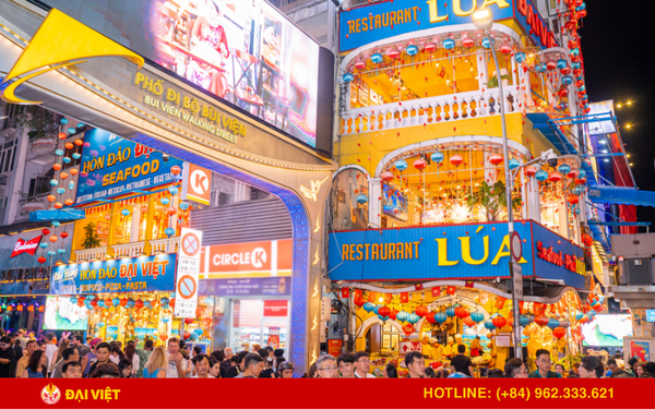 Phố Tây Bùi Viện - địa điểm ăn chơi nổi tiếng Sài Gòn