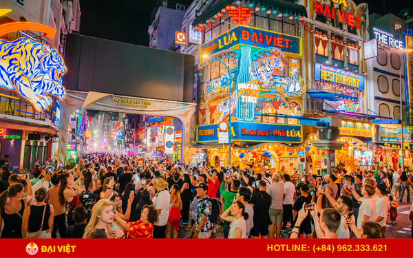 Lúa Đại Việt - nhà hàng có vị trí đắc địa ngay ngã tư Bùi Viện và Đề Thám