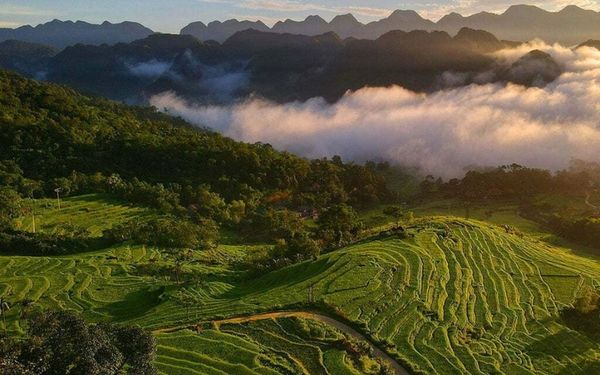 Chụp những bức ảnh ruộng bậc thang theo màu sắc của riêng mình tại Pù Luông (nguồn: sưu tầm)