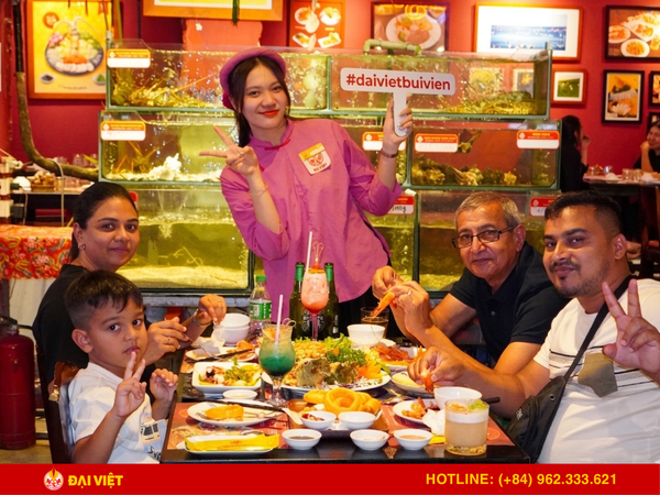 Dai Viet Restaurant - a place to enjoy delicious seafood in the heart of Saigon.