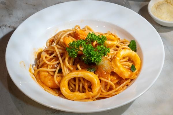 Spaghetti Alla Pescatora