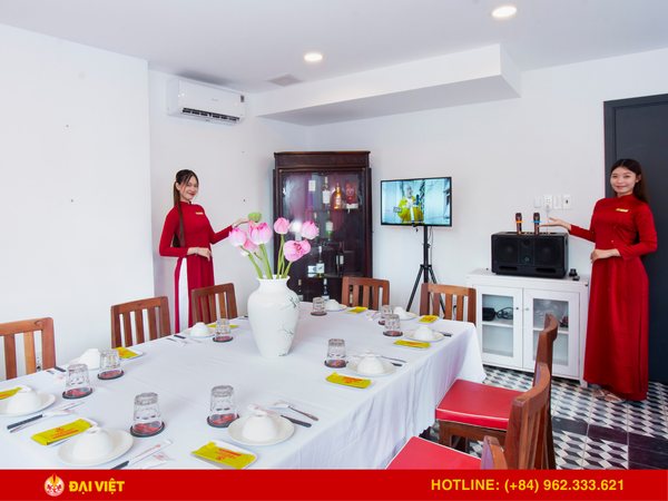 VIP Room at Dai Viet Restaurant - a space suitable for hosting parties.