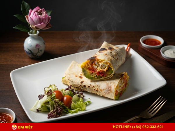 The Western cuisine at Dai Viet restaurant is highly rated by customers
