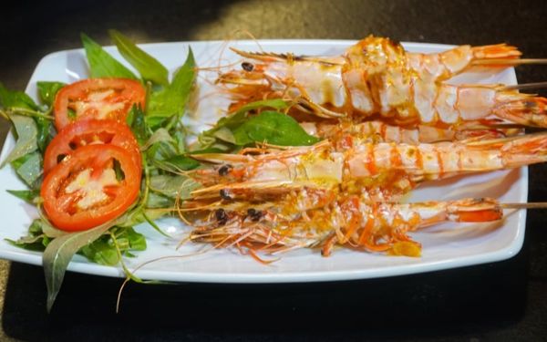 Tôm Sú Nướng Bơ Tỏi