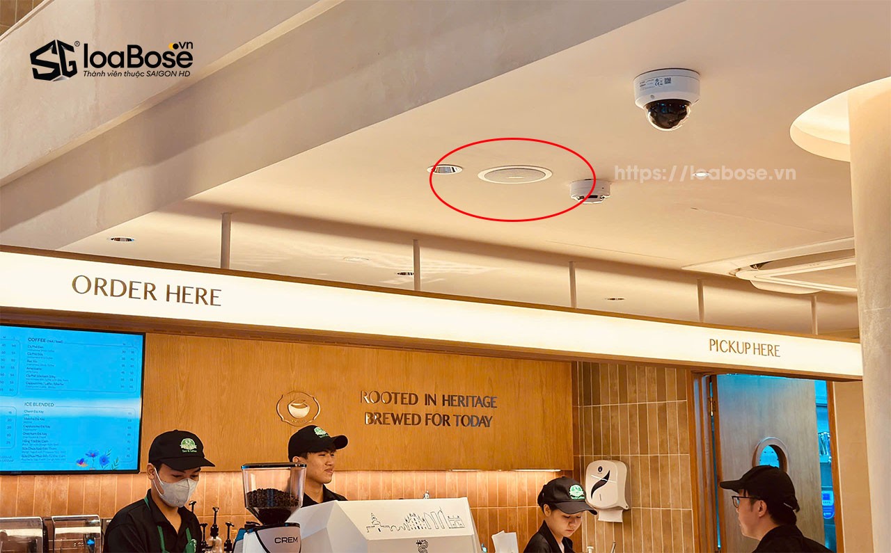 Hệ thống âm thanh nhạc nền với các giải pháp âm thanh chuyên nghiệp đến từ Bose Professional
