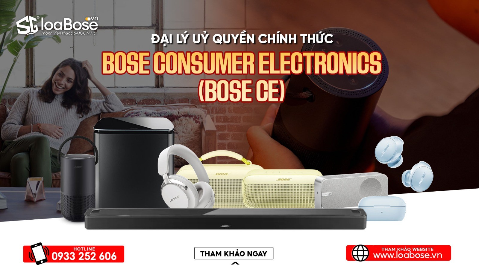 SAIGON HD - Đại lý uỷ quyền chính thức của Bose Electronics (Bose CE) tại Việt Nam