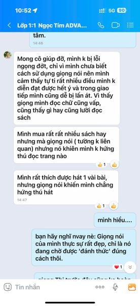 Những trăn trở giọng nói của các học viên trước khi đăng ký học luyện giọng nói tại Anh Thi Academy