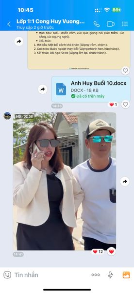 Sự cải thiện rõ rệt của học viên khi đăng ký học luyện giọng nói chuẩn cùng MC Anh Thi