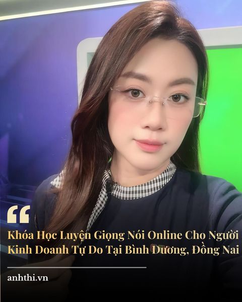 Thông tin lộ trình nâng tầm giọng nói cùng Anh Thi Academy