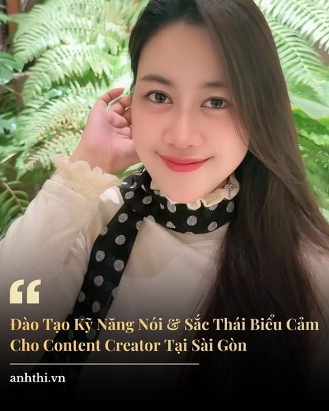 Lộ trình đào tạo sắc thái và kỹ năng nói chuyên nghiệp cùng MC Anh Thi