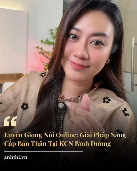 MC Anh Thi Academy – Người đồng hành cùng các anh chị học viên luyện giọng nói