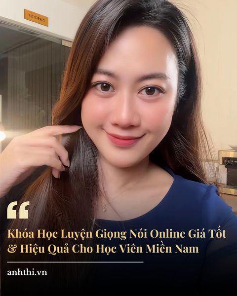 Lộ trình luyện giọng nói thực chiến tại Anh Thi Academy cùng MC Anh Thi tại Hồ Chí Minh