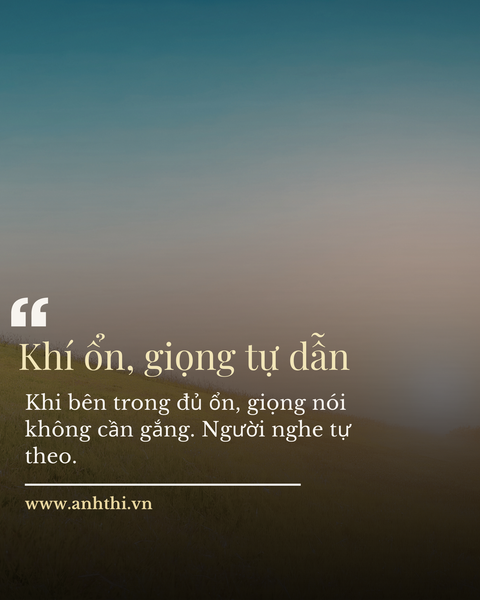 Luyện giọng nói chuyên sâu – Đánh thức quyền năng giọng nói.