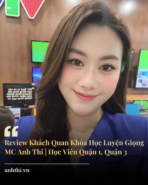 Thông tin khoá học luyện giọng tại Anh Thi Academy dành cho bạn muốn nâng tầm giọng nói giao tiếp