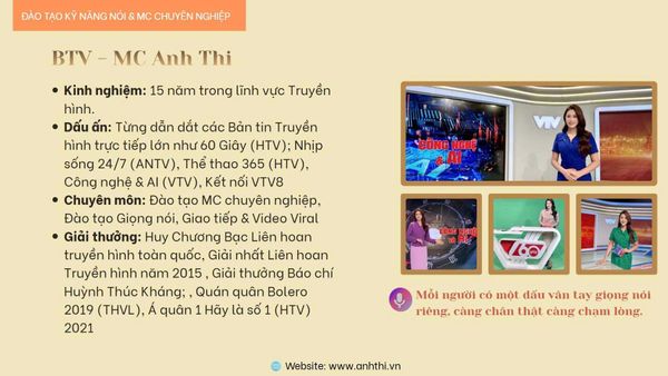 Profile MC Anh Thi
